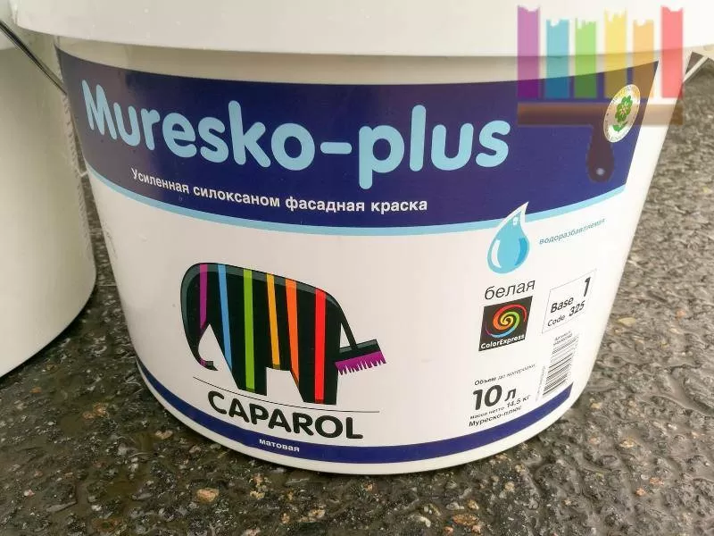 Краска Caparol Capamur Finish (Muresko plus) | Купить Муреско плюс по цене  от Капарол
