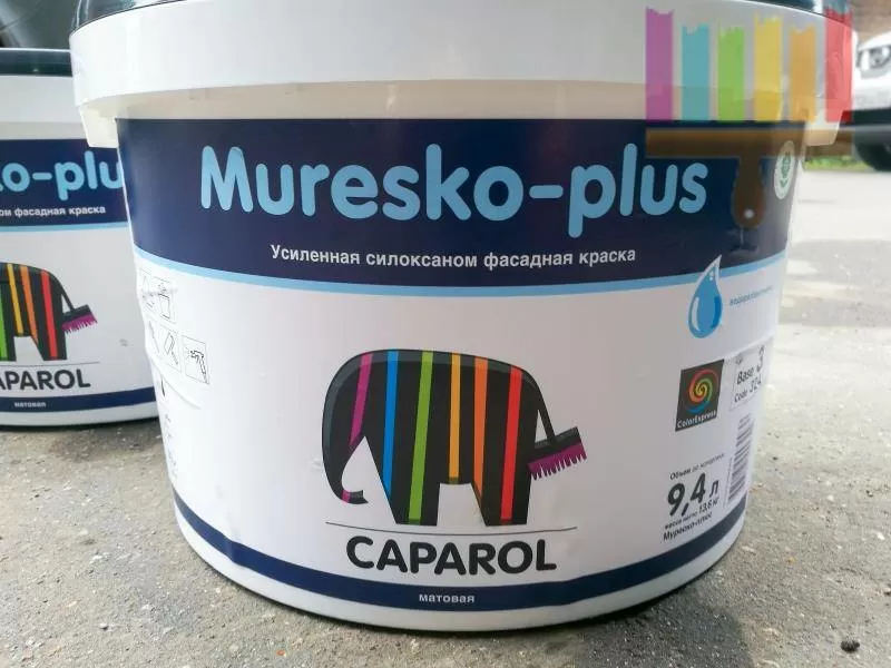 Краска Caparol Capamur Finish (Muresko plus) | Купить Муреско плюс по цене  от Капарол