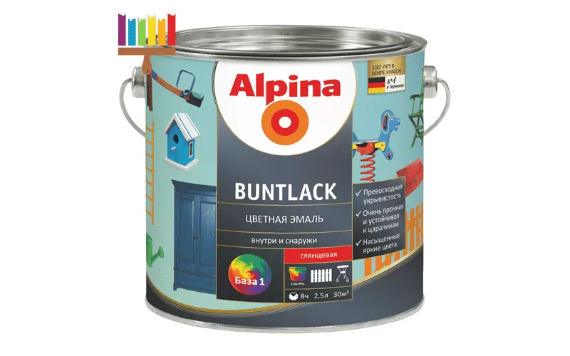 alpina buntlack