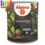 alpina лазурь-гель для дерева
