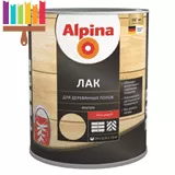 alpina лак для деревянных полов