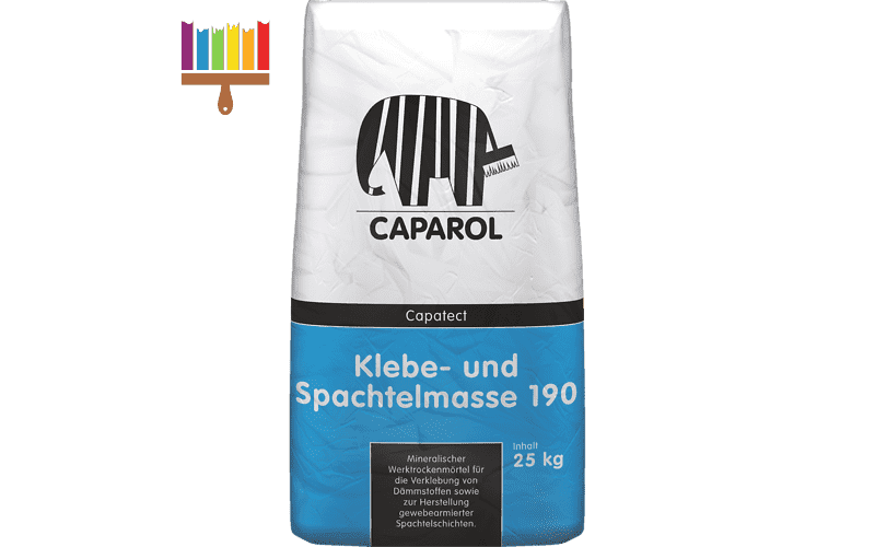 caparol capatect klebe und spachtelmasse 190
