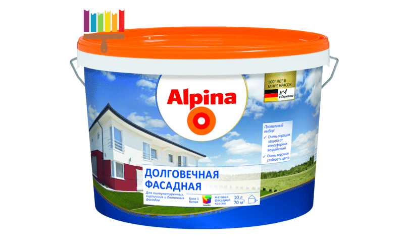 alpina долговечная фасадная